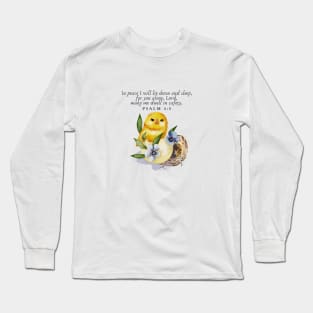 Psalm 4 8 Long Sleeve T-Shirt